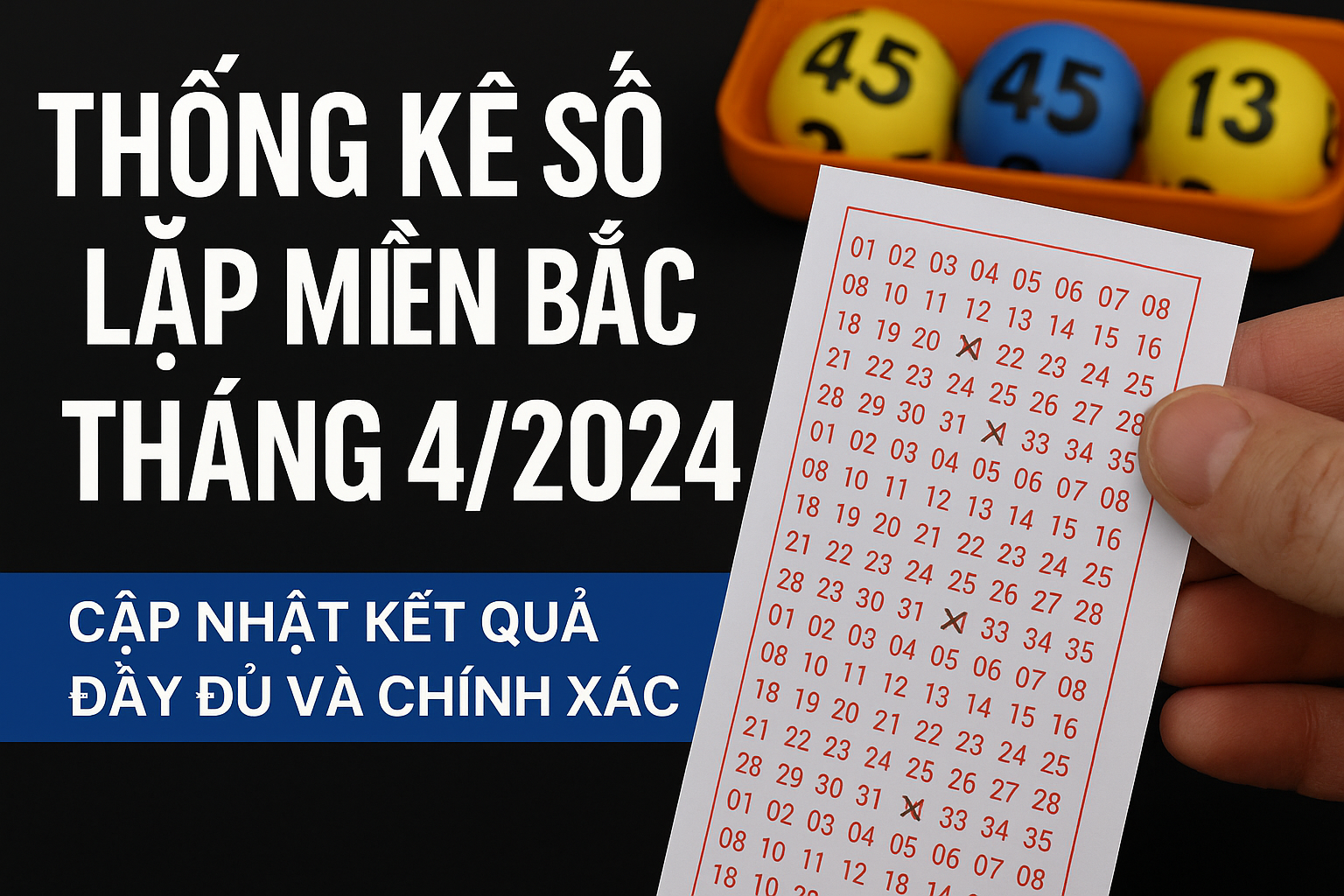 Thống Kê Các Con Số Lặp Lại Nhiều Nhất Miền Bắc Tháng 4/2024